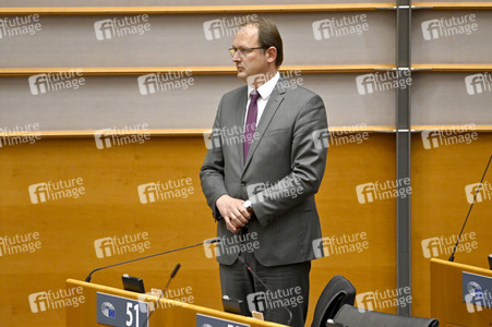 Plenartagung zu der Tötung der Journalistin Shireen Abu Akleh EU-Parlament in Brüssel