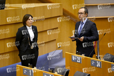 Plenartagung zum REPowerEU-Plan im EU-Parlament in Brüssel