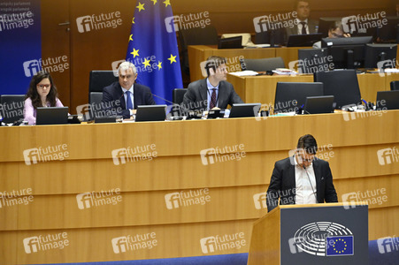 Plenartagung zum REPowerEU-Plan im EU-Parlament in Brüssel