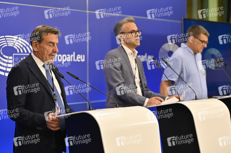Pressekonferenz zu Volley4EU EU-Parlament in Brüssel