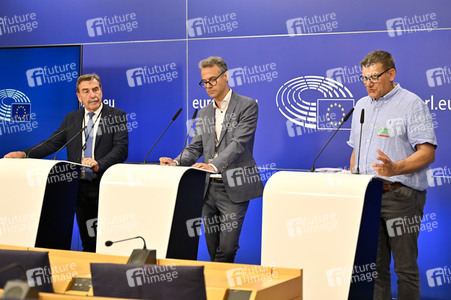 Pressekonferenz zu Volley4EU EU-Parlament in Brüssel