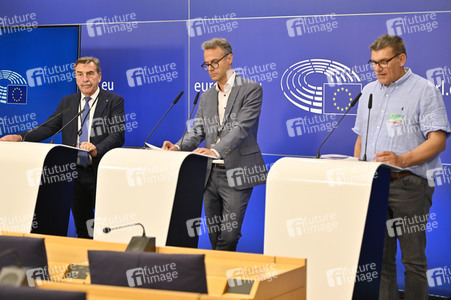Pressekonferenz zu Volley4EU EU-Parlament in Brüssel