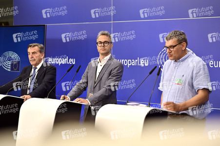 Pressekonferenz zu Volley4EU EU-Parlament in Brüssel