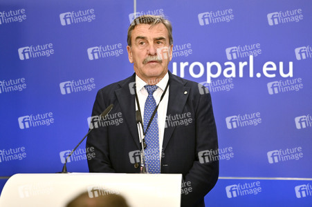 Pressekonferenz zu Volley4EU EU-Parlament in Brüssel