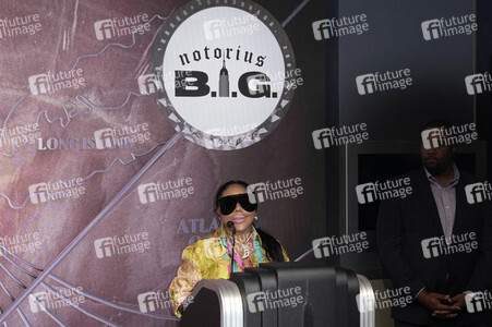 Empire State Building Lighting Ceremony zum 50. Geburtstag von Notorious B.I.G. in New York