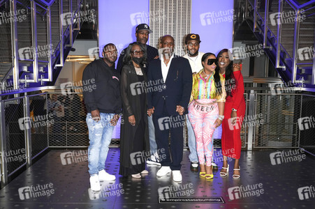 Empire State Building Lighting Ceremony zum 50. Geburtstag von Notorious B.I.G. in New York