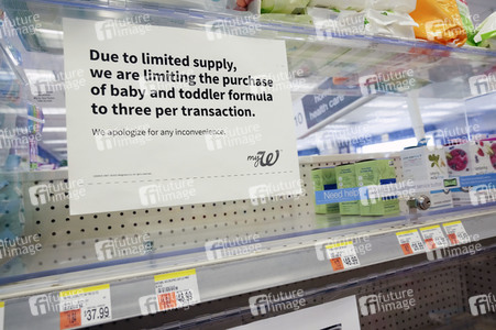 Mangel an Babynahrung in New York