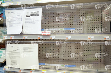 Mangel an Babynahrung in New York