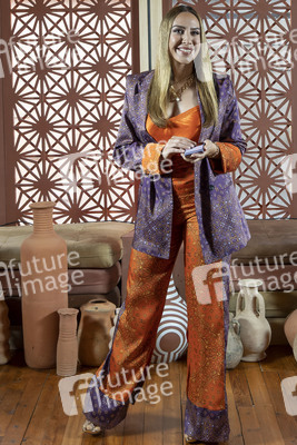 Photocall mit Monica Naranjo in Madrid