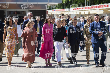 Königin Letitzia bei der Eröffnung der Buchmesse in Madrid