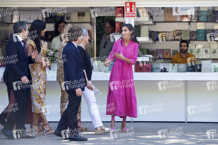 Königin Letitzia bei der Eröffnung der Buchmesse in Madrid