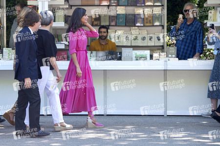Königin Letitzia bei der Eröffnung der Buchmesse in Madrid