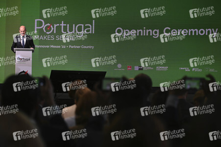 Eröffnungsrundgang auf der Hannover Messe 2022