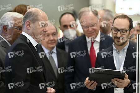 Eröffnungsrundgang auf der Hannover Messe 2022