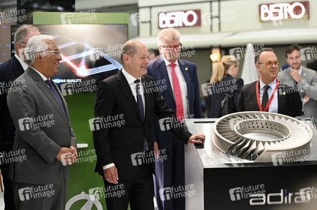 Eröffnungsrundgang auf der Hannover Messe 2022