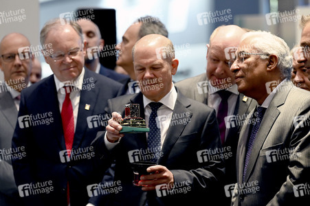 Eröffnungsrundgang auf der Hannover Messe 2022