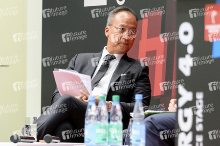 Übergabezeremonie Partnerland Portugal 2022 an Indonesien 2023 auf der Hannover Messe 2022