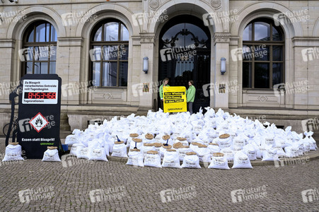 Greenpeace Protestaktion in Berlin