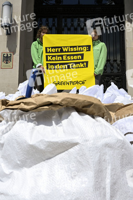Greenpeace Protestaktion in Berlin