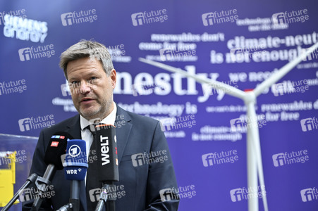 Robert Habeck auf der Hannover Messe 2022