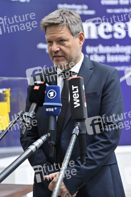 Robert Habeck auf der Hannover Messe 2022