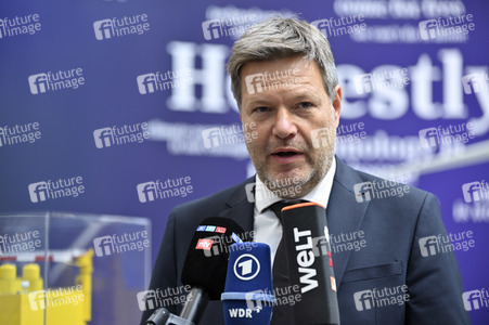 Robert Habeck auf der Hannover Messe 2022