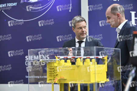 Robert Habeck auf der Hannover Messe 2022