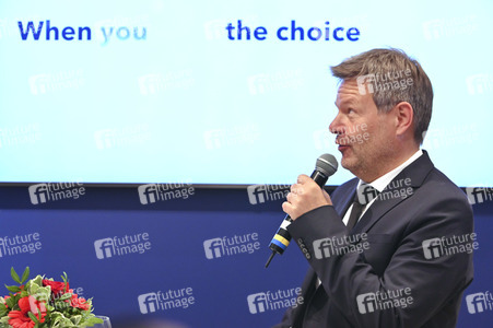Robert Habeck auf der Hannover Messe 2022
