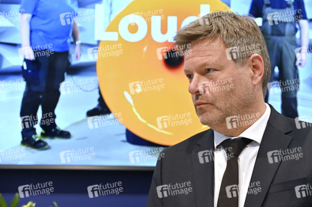 Robert Habeck auf der Hannover Messe 2022