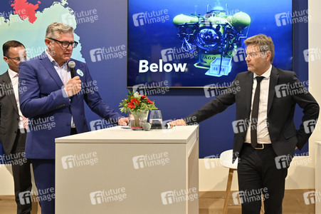Robert Habeck auf der Hannover Messe 2022
