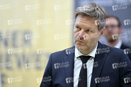 Robert Habeck auf der Hannover Messe 2022