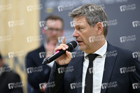 Robert Habeck auf der Hannover Messe 2022