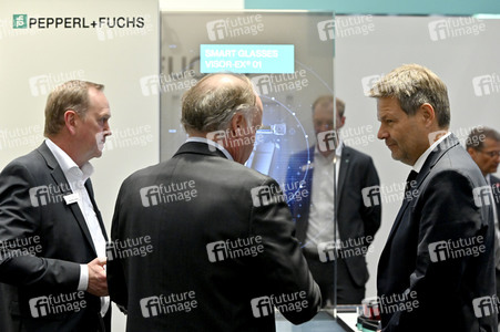 Robert Habeck auf der Hannover Messe 2022