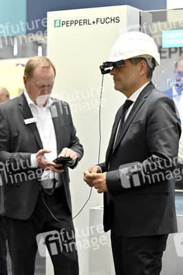 Robert Habeck auf der Hannover Messe 2022