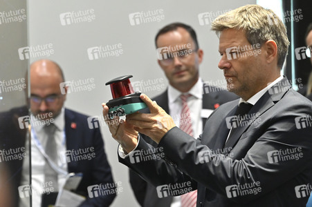 Robert Habeck auf der Hannover Messe 2022