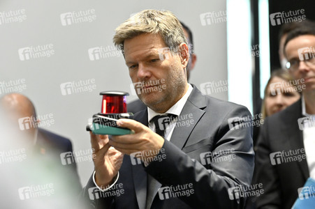 Robert Habeck auf der Hannover Messe 2022