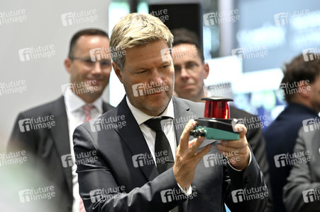 Robert Habeck auf der Hannover Messe 2022