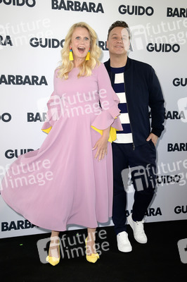 Fototermin mit Barbara Schöneberger und Guido Maria Kretschmer in Berlin