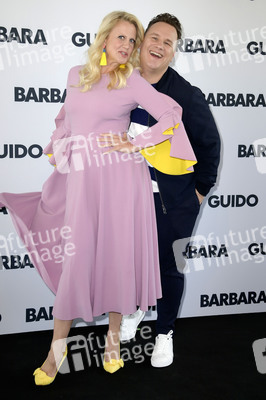 Fototermin mit Barbara Schöneberger und Guido Maria Kretschmer in Berlin