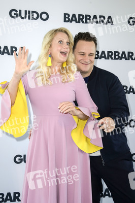 Fototermin mit Barbara Schöneberger und Guido Maria Kretschmer in Berlin