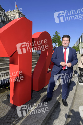 Kundgebung zur Befürwortung des 12-Euro-Mindestlohns in Berlin