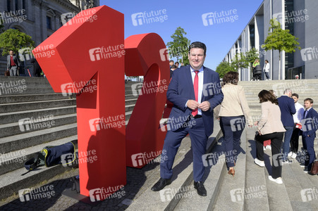 Kundgebung zur Befürwortung des 12-Euro-Mindestlohns in Berlin