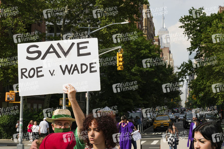 Demonstration für Abtreibungsrechte in New York