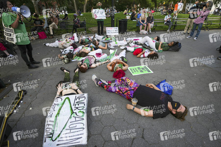 Demonstration für Abtreibungsrechte in New York