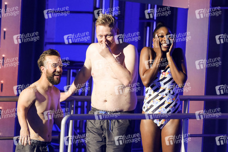 TV-Show 'RTL Turmspringen' in Berlin