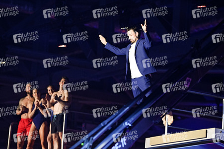 TV-Show 'RTL Turmspringen' in Berlin