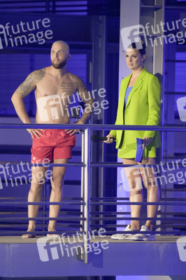 TV-Show 'RTL Turmspringen' in Berlin