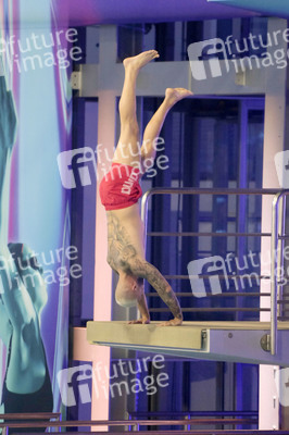 TV-Show 'RTL Turmspringen' in Berlin