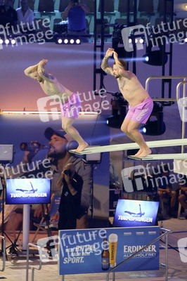 TV-Show 'RTL Turmspringen' in Berlin