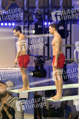 TV-Show 'RTL Turmspringen' in Berlin